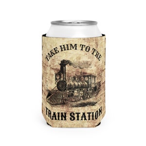 Wild West Yellowstone Skinny Can Hard Koozie