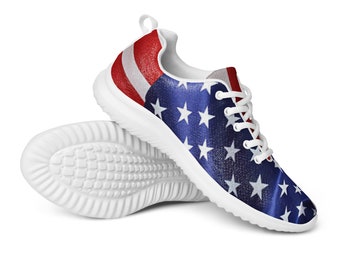 Women&#39;s Independence Shoe | American Flag | Patriot | Freedom | 4th of July | Celebration shoe | Veterans Day shoe | Memorial Day Gift |