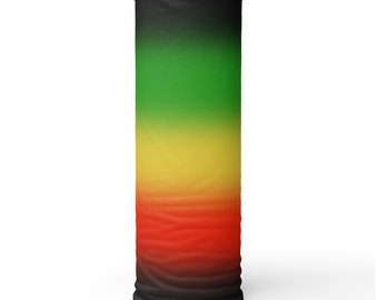 Rasta Style Breathable Neck Gaiter-face shield-headband-one love-face mask
