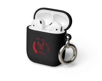 Marine Corps Veteran AirPods Case: Impact-Absorbing TPU with Carabiner