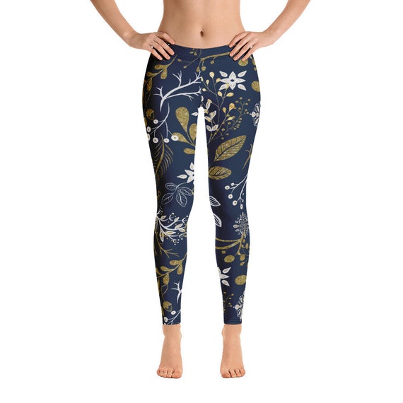 Ladies clearance floral leggings