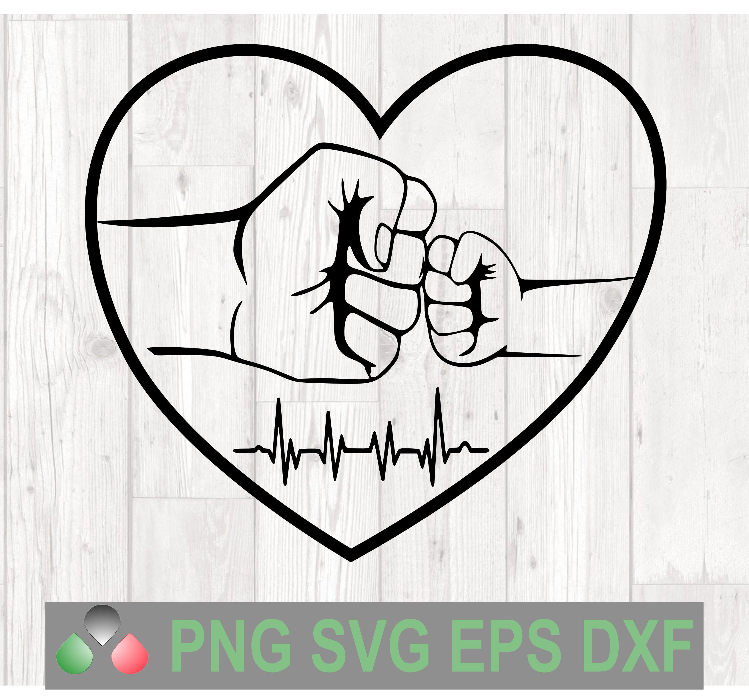 Download Fist Bump Svg Father And Son Svg Papa And Grandson Svg Cut Etsy