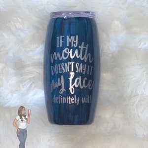 Woodgrain Custom Barrel| Football Tumbler| Custom Tumbler| Personalized Tumbler| His| Hers| GIft