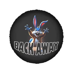 Wheel Spare Tire Cover RV Truck Car Camper Off-road Waterproof Tyre Protector 14 15 16 17inch for 23-32 inch Back Away