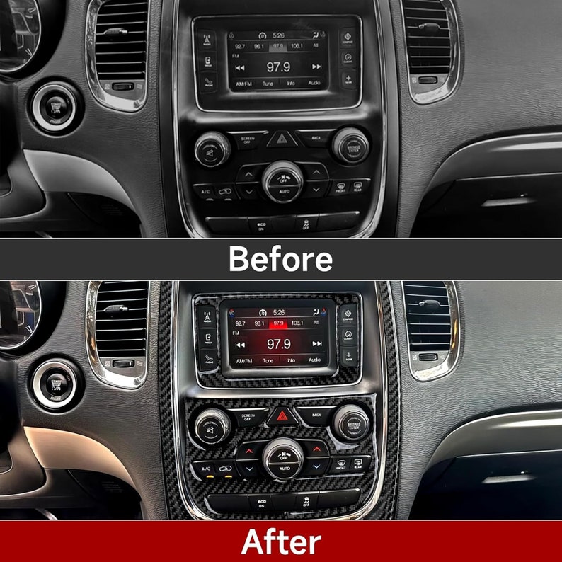 Set Center A/C Outlet Panel Decals for 2014 2015 2016 2017 Dodge