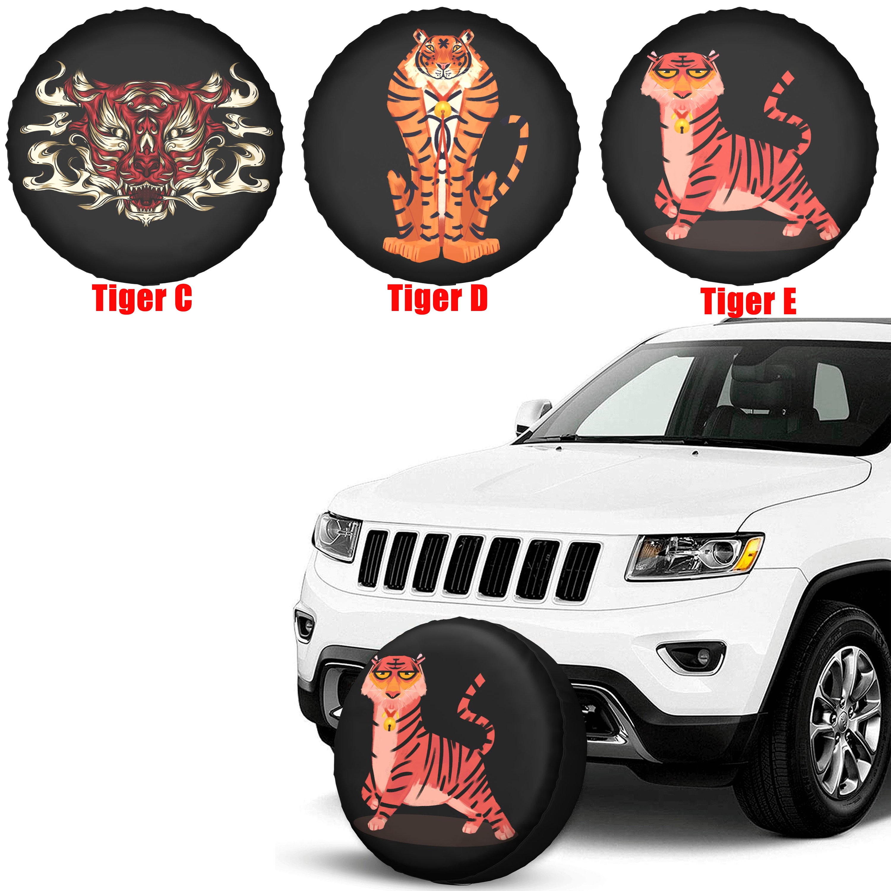 Personnalisée Housse Roue De Secours Personnalisable