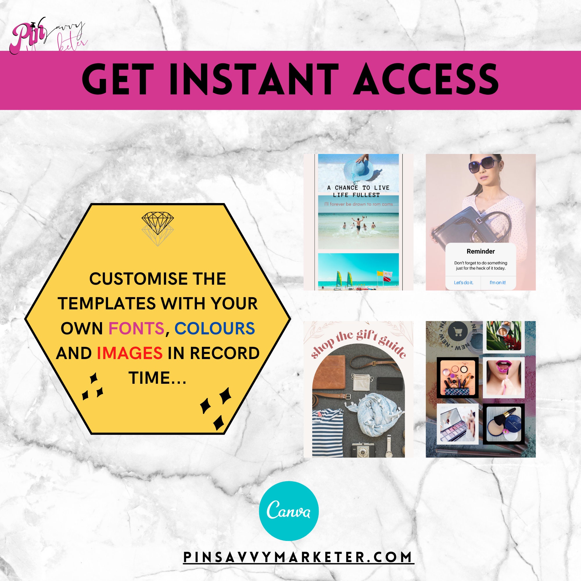 45 Whatsapp Story Templates Instagram Story Template Canva Etsy