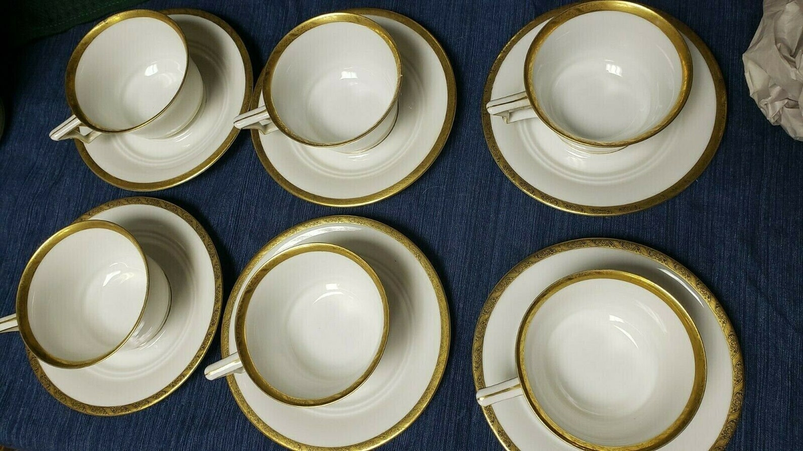 Authentic Vintage Rosenthal Selb Bavaria China Full Service Midcentury