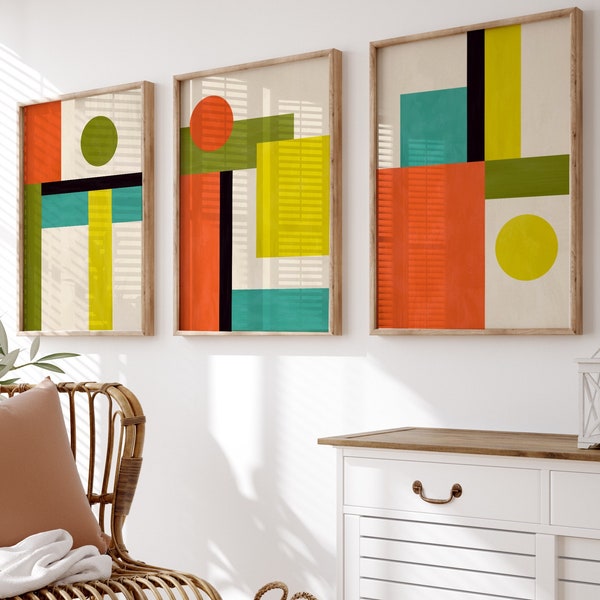 Mid Century Art Etsy Australia