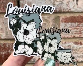 Louisiana State Flower State Flower Acrylic Keychain