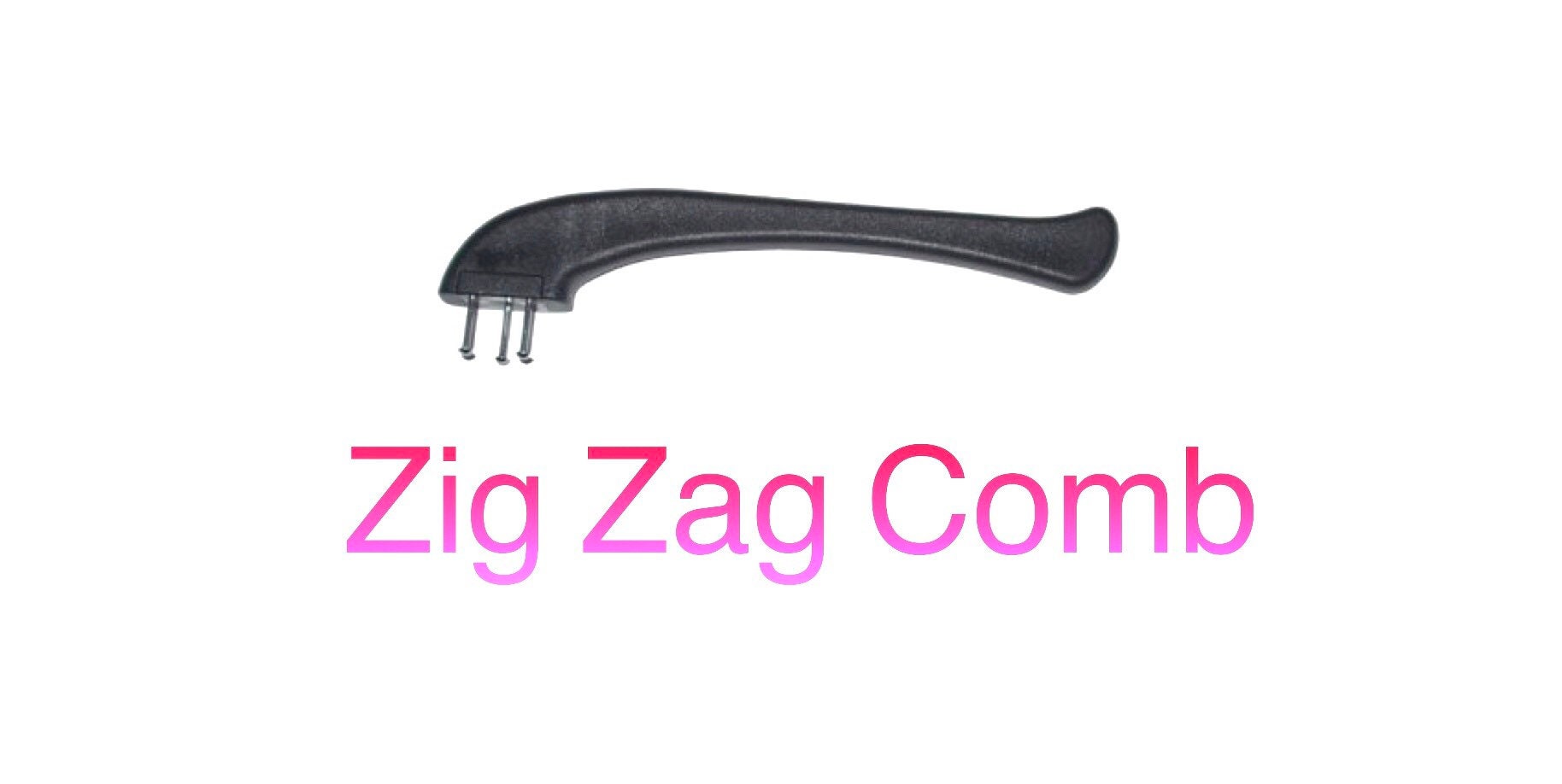 Zig Zag Comb Etsy