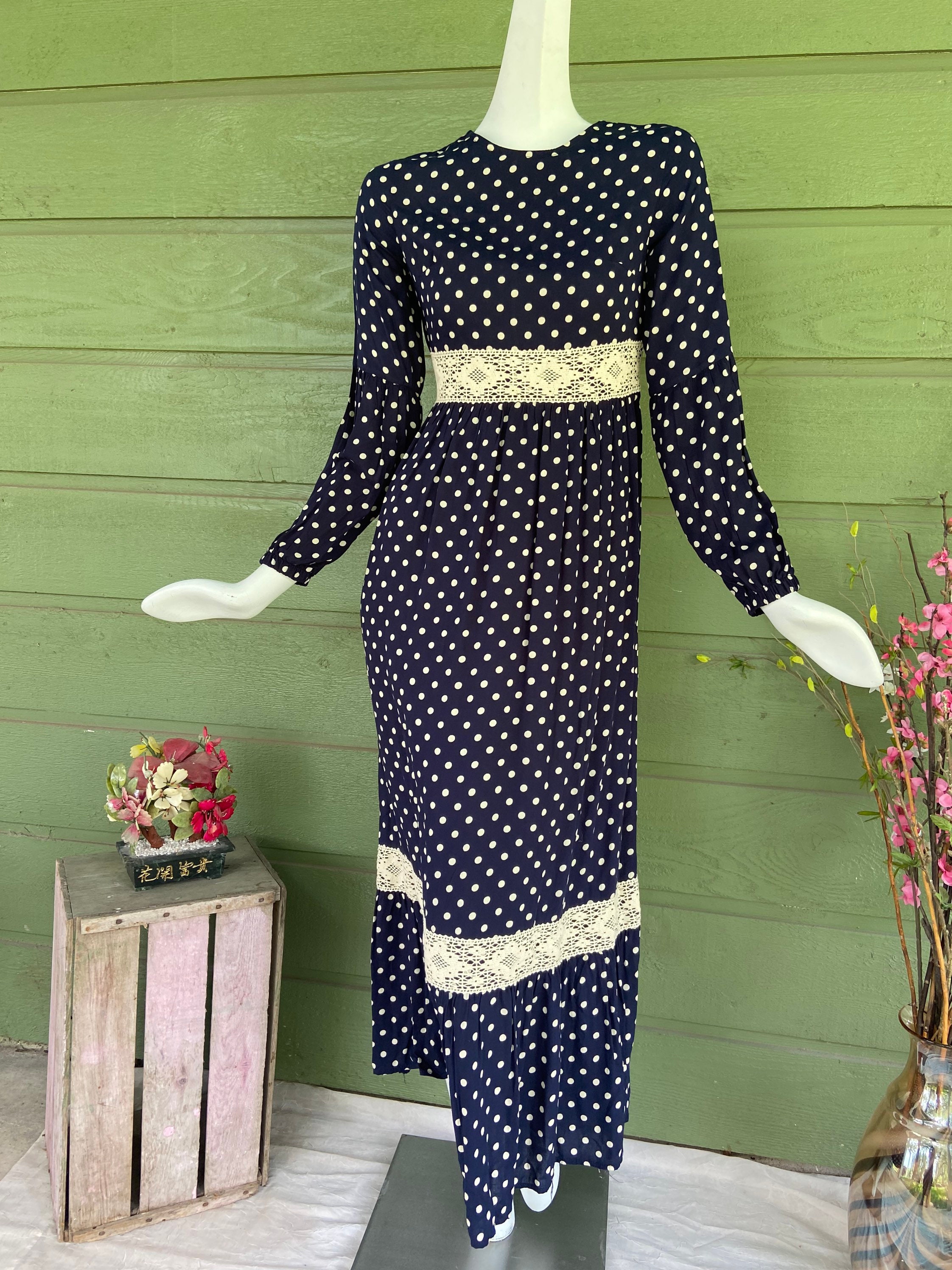 Navy Blue Modest Bridesmaid Dress - Etsy