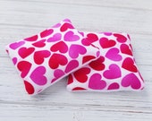 Valentines Day Reusable handwarmers, Cold weather, Handwarmers microwavable, wife gift, heating pad, warmer mom gift from daughter, heart