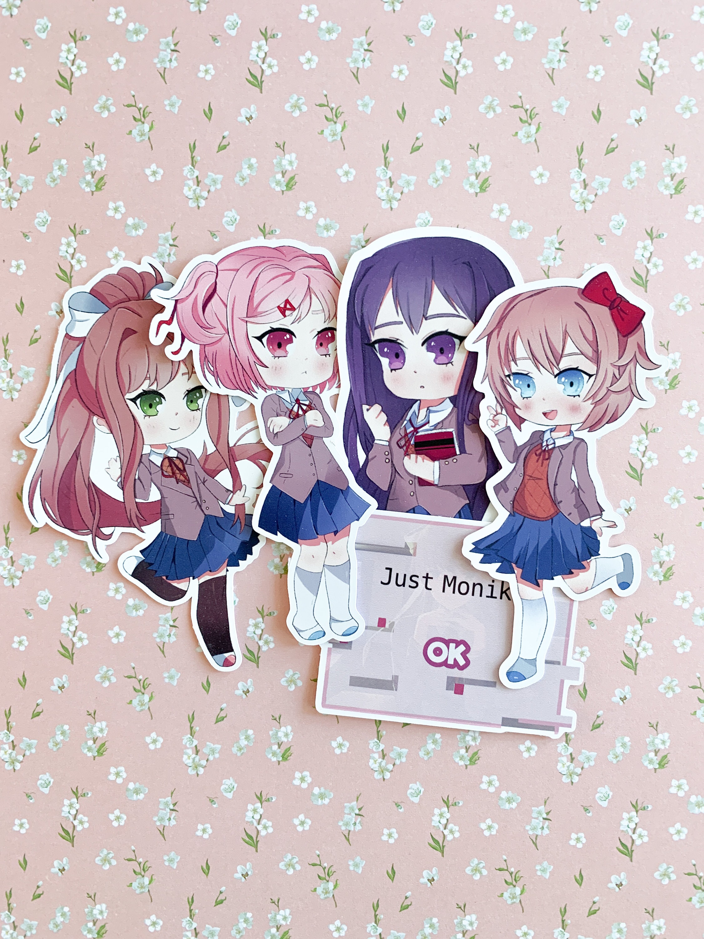 Doki Doki Literature Club Stickers - Etsy Australia