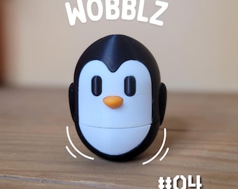 Penguin Wobblz:  Collectible Desk Toy #04