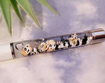 Cows float pen