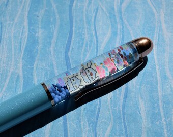 Kawaii critter float pen