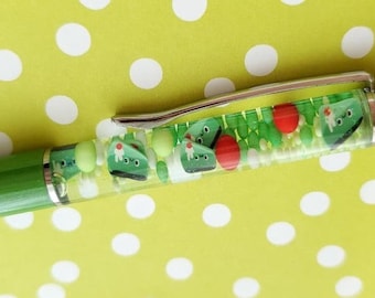 Kawaii pie float pen