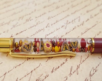 Monarch butterfly float pen