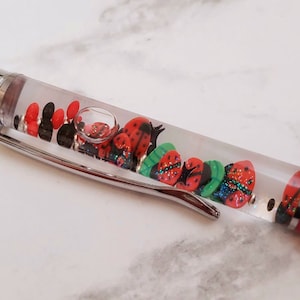 Ladybug float pen