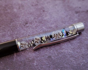 Raccoons float pen (art series)