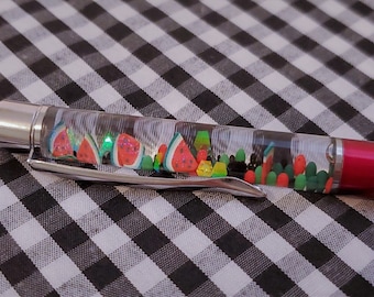 Watermelon float pen