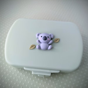 Organizer box, multi grid trinket/pill box/ 6grid. (multiple choices)