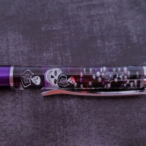 spooky skeletons float pen