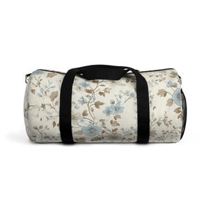 Plunjezak met bloemen voor op reis, sporttas, weekendtas, draagtas sportuitrusting, stijlvolle weekendtas