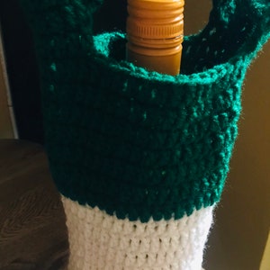 Crochet wine bottle holder cozy, handmade|Christmas gift|housewarming gift|