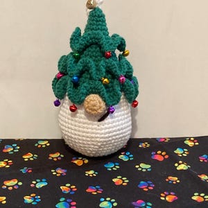 Crochet  Snowman Tree Ornament
