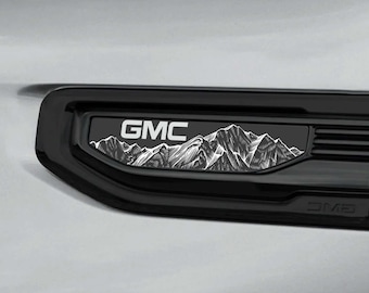 2020-2026 GMC Sierra 1500 Fender Vent Emblem Overlay Pair