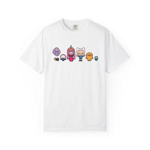 カラフルな漫画キャラクターTシャツ、ファン向けカジュアルTシャツ、ユニセックスグラフィックシャツ、誕生日プレゼント、楽しい普段着、かわいいアパレル