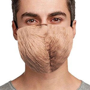 Ball Sack Face Masks Ball Bag Mask Funny Pranks Funny Masks Etsy