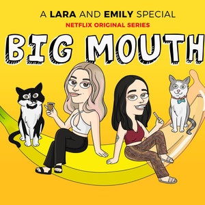 BIG MOUTH  Portrait Gift, Custom Cartoon Portrait for Birthday, Funny Anniversaries Gift Portrait, Custom Funny Valentine Personalized Gift