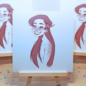 Sepia Mermaid | Art Print