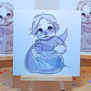 Baby Mermaid | Art Print