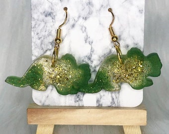 Dinosaur Earrings, Dinosaur Gifts, Unusual Jewelry