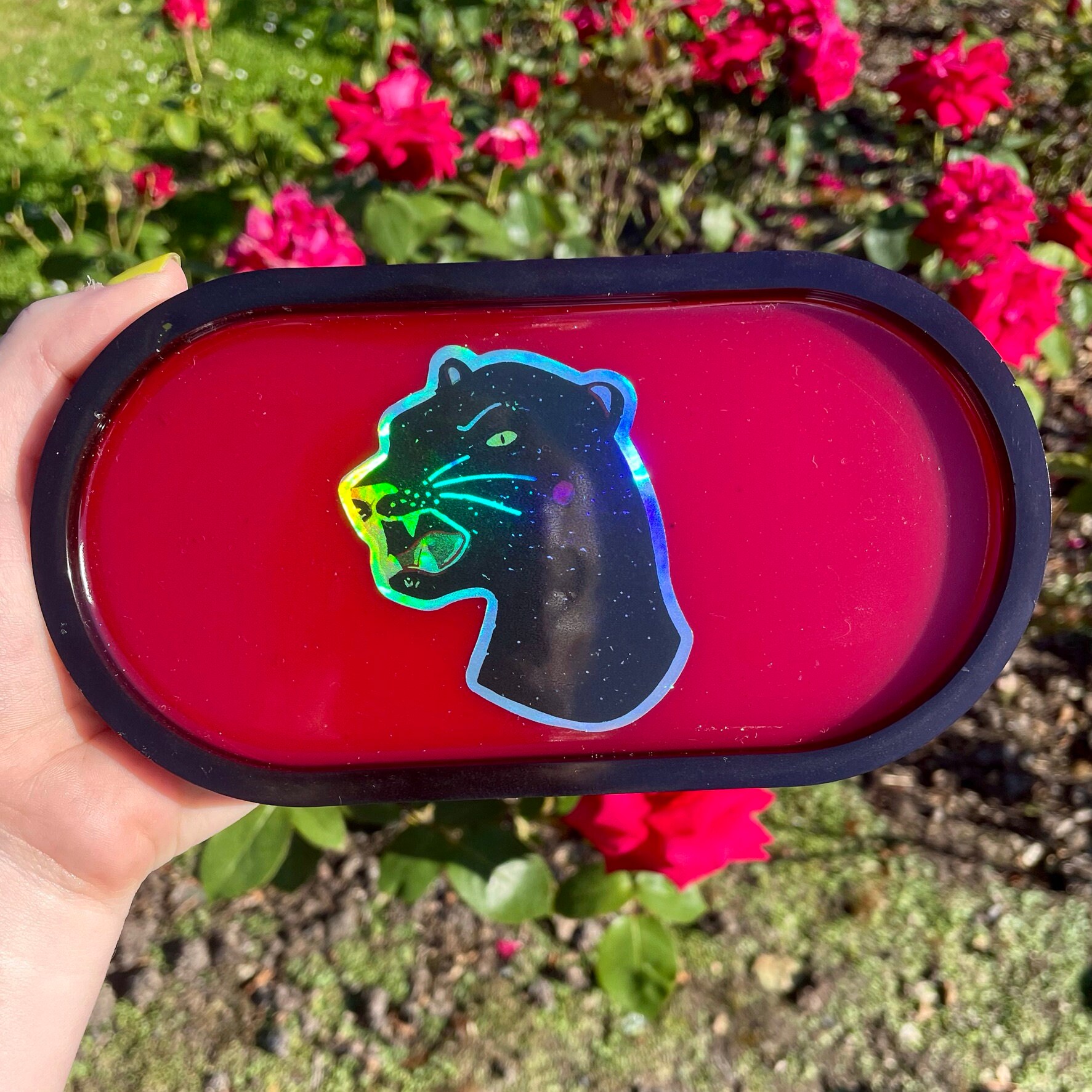 Black Panther Rolling Tray