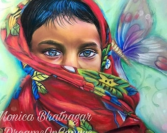 Innocence - Pastel Original Painting