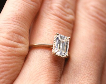 Lovely 8 X 6 MM 1.70 Carat Full White Radiant Shape Cut Loose Moissanite 4 Ring Lovely 8 X 6 MM 1.70 Carat Full White Radiant Shape Cut Loose Moissanite 4 Ring