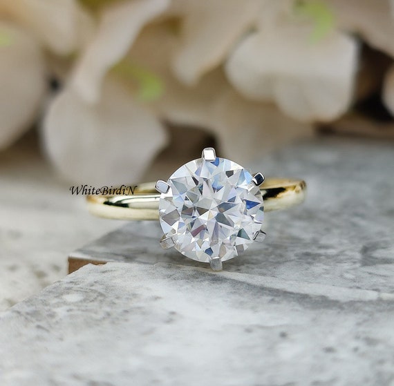 Moissanite 2024 rings etsy