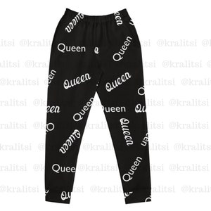 Queen Women&#39;s Joggers-Athletic Wear- Active Clothing- Gym Wear-
