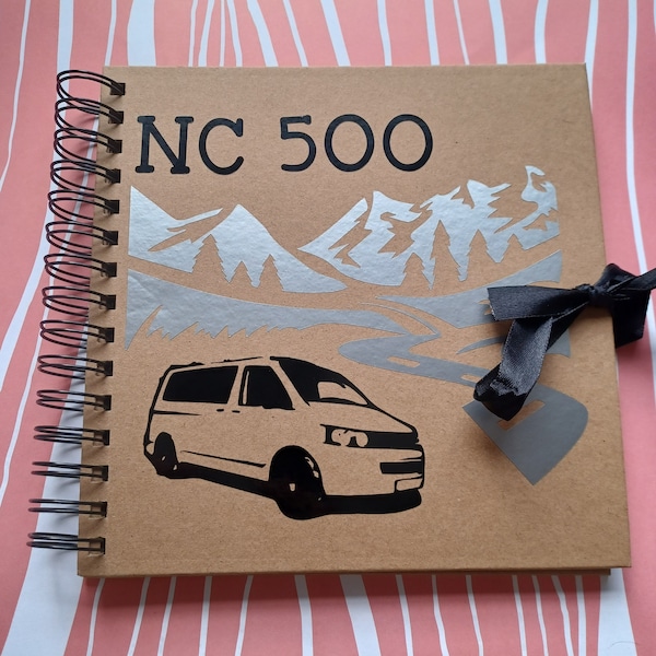 North Coast 500  Scrapbook, Memories, Adventures, photo album, road trip