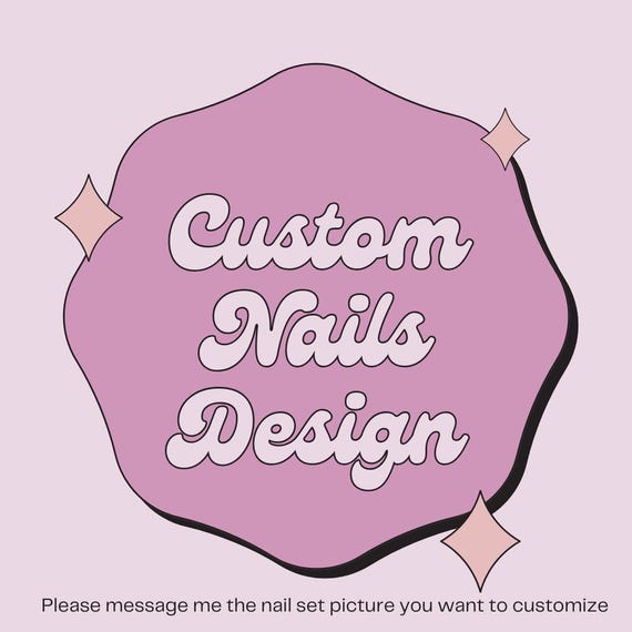Handmade Custom Press On Nails | Personalized Nail Design & Shape Options | Reusable Salon-Quality Nails For Unique Style Vibe