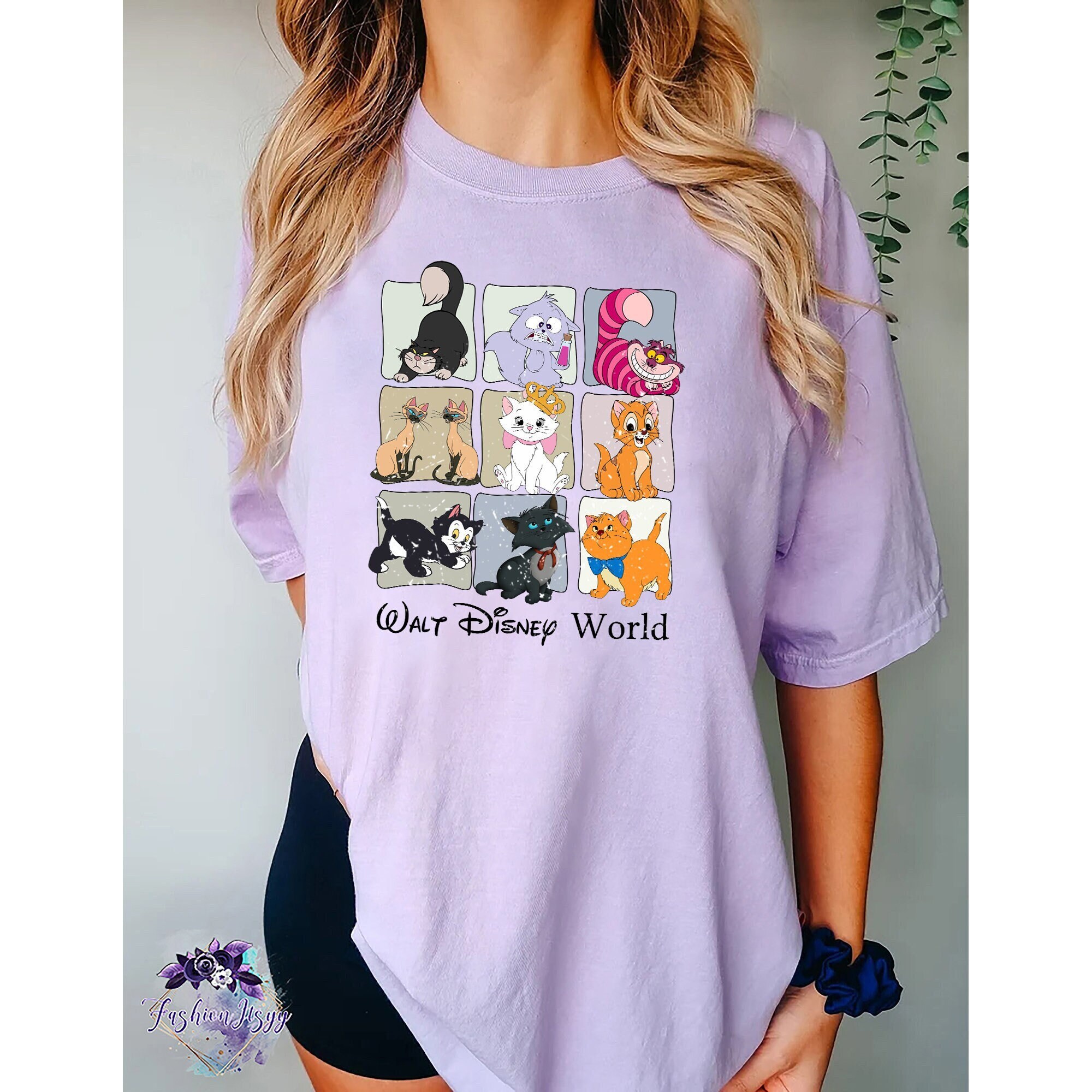 Disney cats t shirt hotsell
