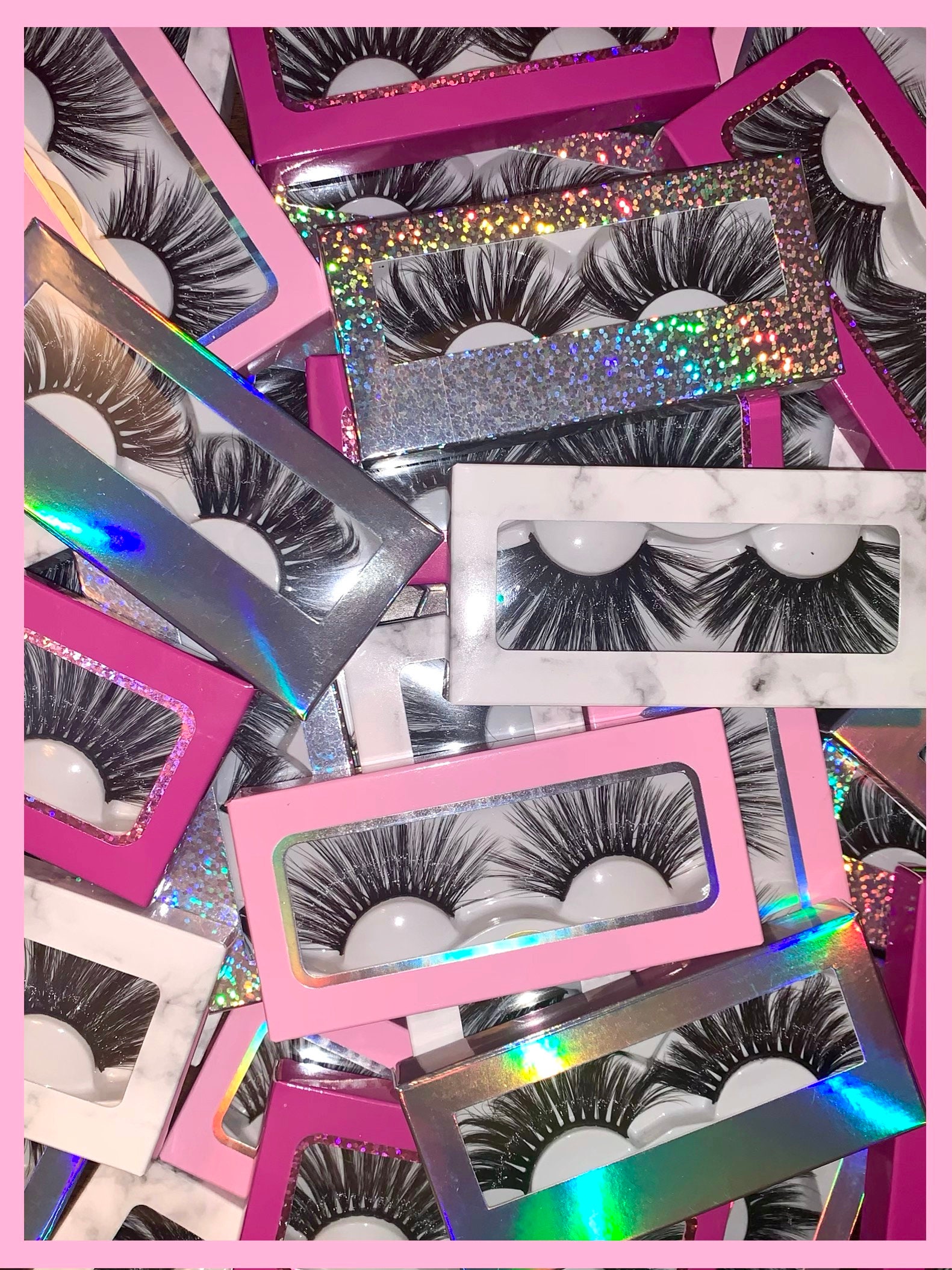 EYELASH VENDOR/WHOLESALE 15/20/25 Lashes approx. 25mm Etsy