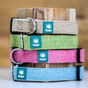 Collares de cáñamo para perros
