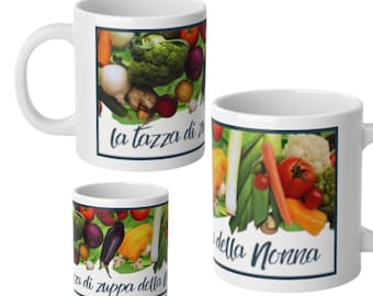 20 oz Custom Jumbo Soup Mug with Handle Perfect for Soup Lover Microwave Safe Unique Foodie Gift Idea for Birthday Wellness Gift Home Decor