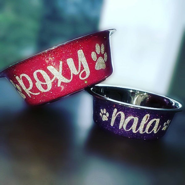 Personalized Pet Bowls